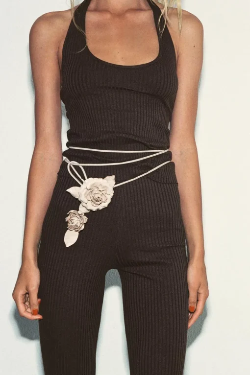 TOP HALTER CANALÉ