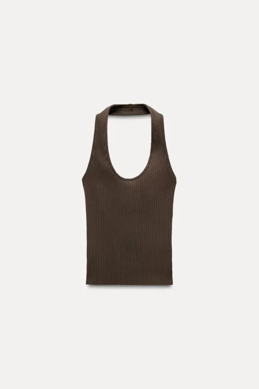 TOP HALTER CANALÉ