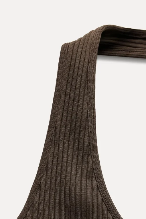 TOP HALTER CANALÉ