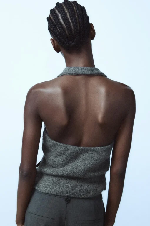TOP HALTER CINTURÓN