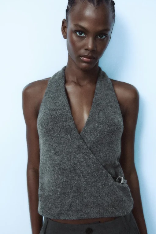 TOP HALTER CINTURÓN