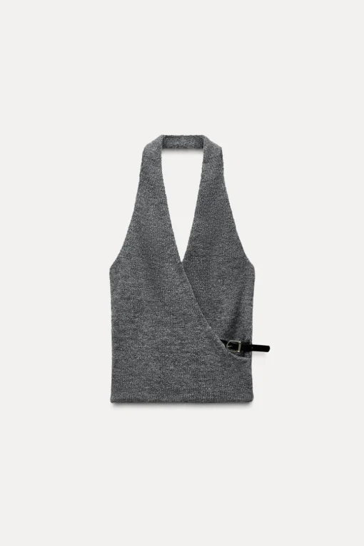 TOP HALTER CINTURÓN