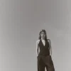 TOP HALTER FRUNCES