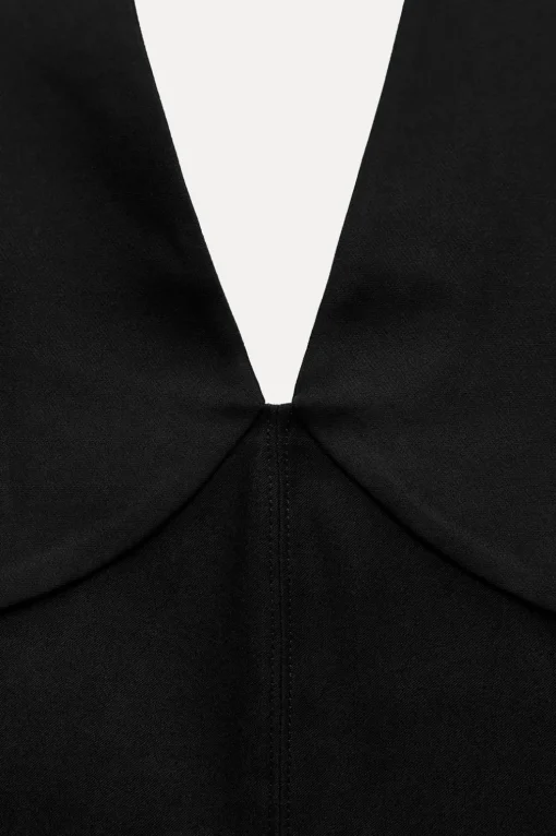 TOP HALTER FRUNCES