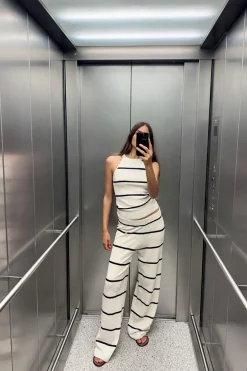 TOP HALTER PUNTO CORTADO