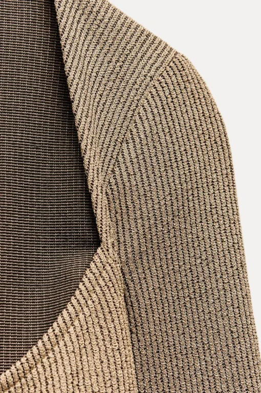 TOP METALIZADO TEXTURA