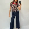 TOP PUNTO ESTAMPADO ANIMAL