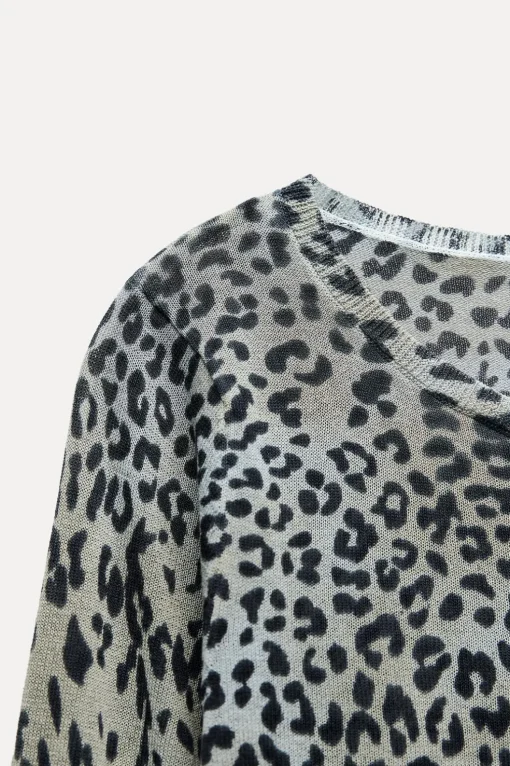 TOP PUNTO ESTAMPADO ANIMAL