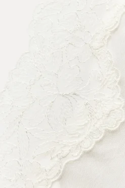 TOP SATINADO ENCAJE ZW COLLECTION