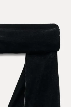 TOP TERCIOPELO FOULARD