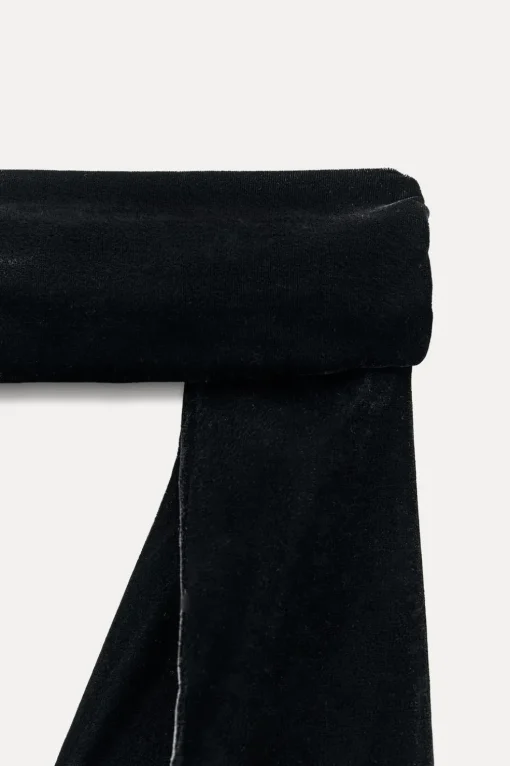 TOP TERCIOPELO FOULARD