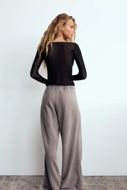 TOP TUL STRASS