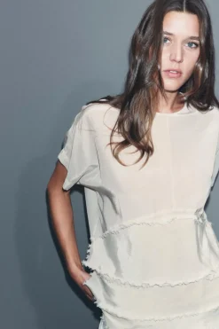 TOP VOLANTES DESFLECADOS ZW COLLECTION