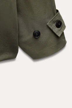 TRENCH CORTO CAPUCHA ZW COLLECTION