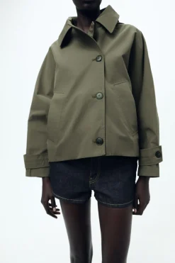 TRENCH CORTO CAPUCHA ZW COLLECTION