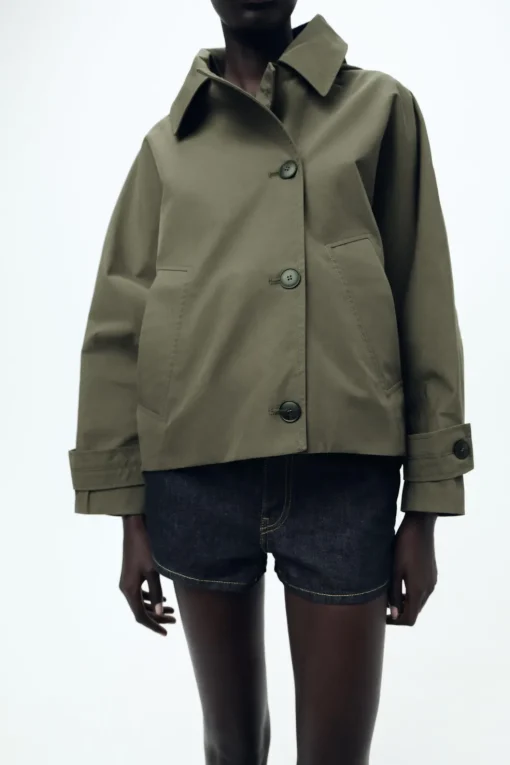 TRENCH CORTO CAPUCHA ZW COLLECTION