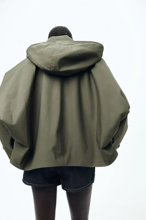 TRENCH CORTO CAPUCHA ZW COLLECTION