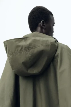 TRENCH CORTO CAPUCHA ZW COLLECTION
