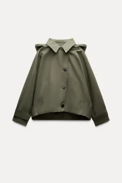 TRENCH CORTO CAPUCHA ZW COLLECTION