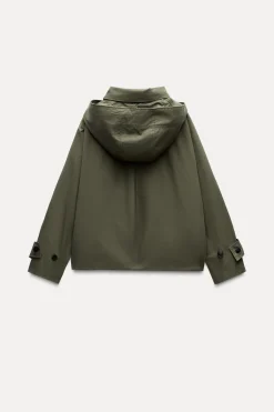 TRENCH CORTO CAPUCHA ZW COLLECTION