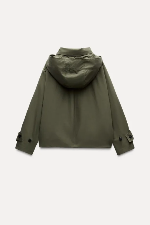 TRENCH CORTO CAPUCHA ZW COLLECTION