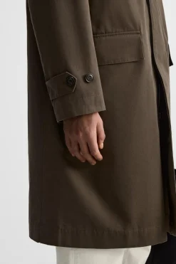 TRENCH EFECTO ENCERADO