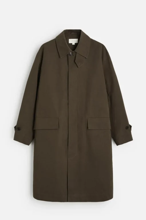 TRENCH EFECTO ENCERADO