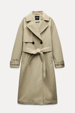 TRENCH MIDI CINTURÓN WATER REPELLENT