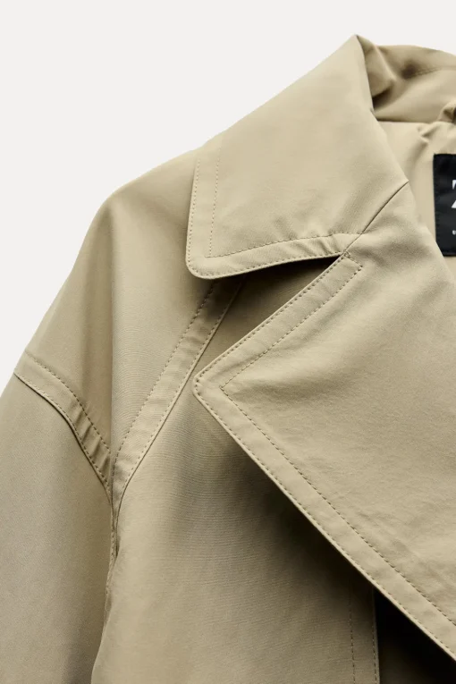TRENCH MIDI CINTURÓN WATER REPELLENT