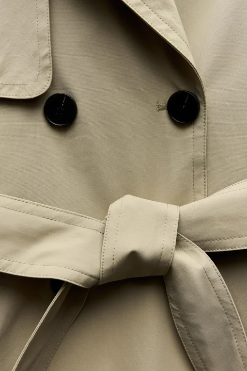 TRENCH MIDI CINTURÓN WATER REPELLENT