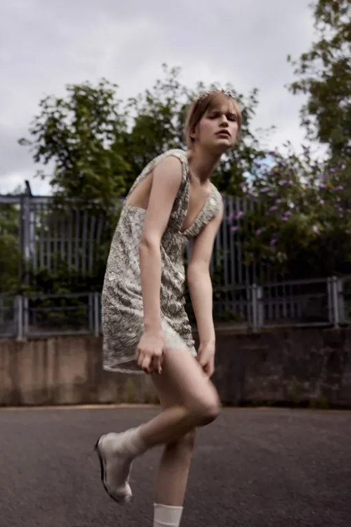 VESTIDO ABALORIOS JOYAS