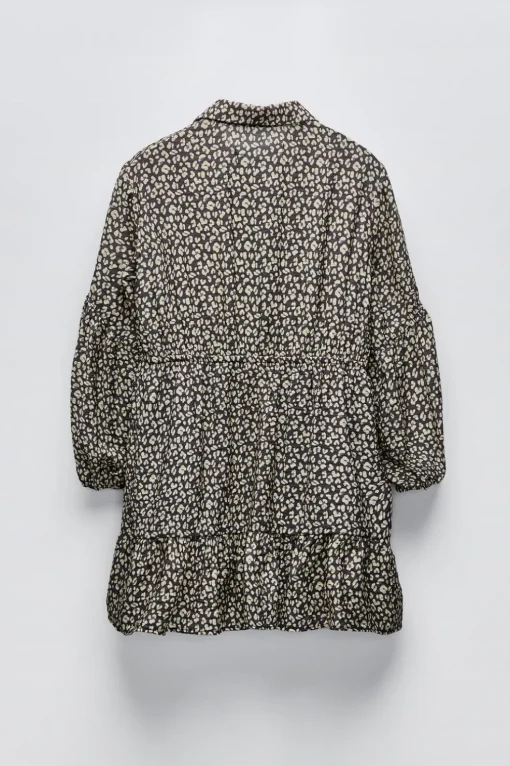 VESTIDO CAMISERO ANIMAL PRINT