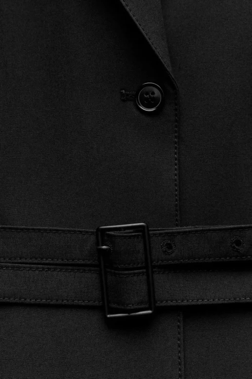 VESTIDO CAMISERO CINTURÓN ZW COLLECTION
