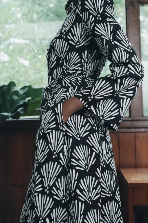 VESTIDO CAMISERO ESTAMPADO ZW COLLECTION