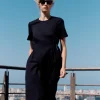 VESTIDO COMBINADO HEBILLAS