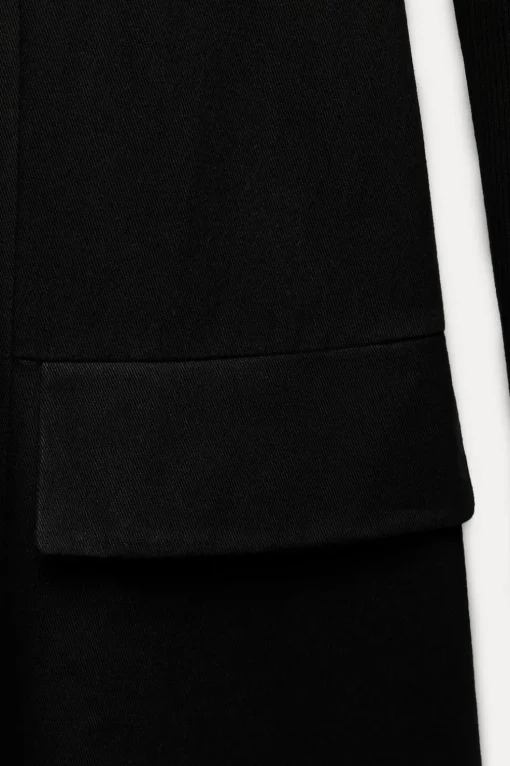 VESTIDO COMBINADO PESPUNTES