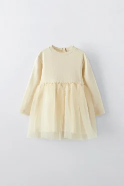 VESTIDO COMBINADO TUL