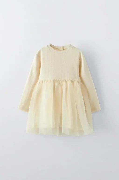 VESTIDO COMBINADO TUL