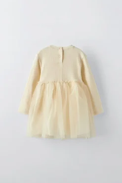VESTIDO COMBINADO TUL