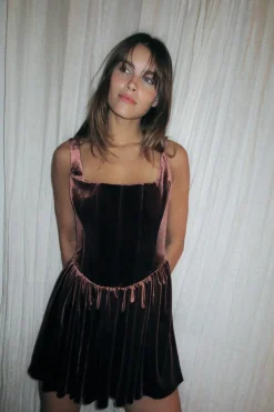 VESTIDO CORSETERO FRUNCES