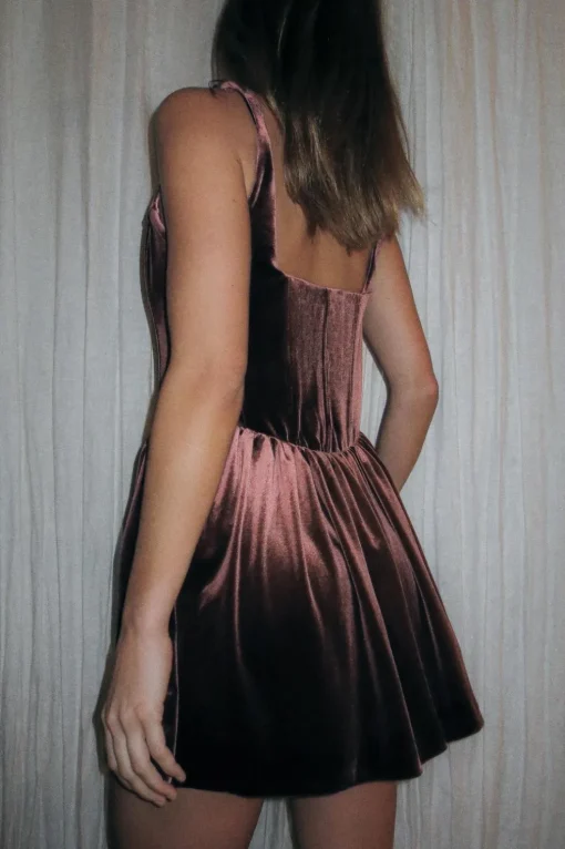 VESTIDO CORSETERO FRUNCES