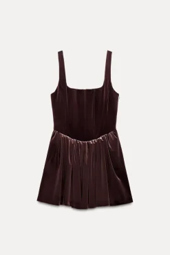 VESTIDO CORSETERO FRUNCES