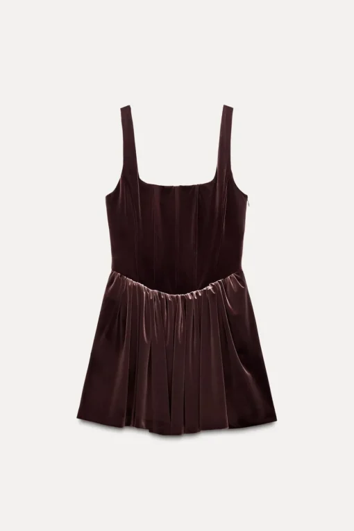 VESTIDO CORSETERO FRUNCES