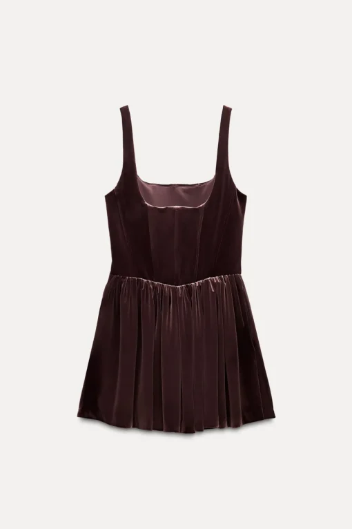 VESTIDO CORSETERO FRUNCES