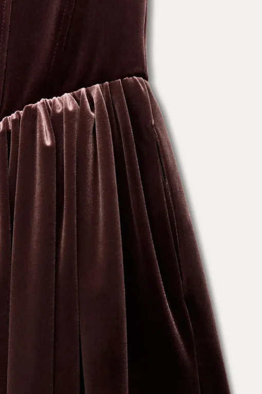 VESTIDO CORSETERO FRUNCES