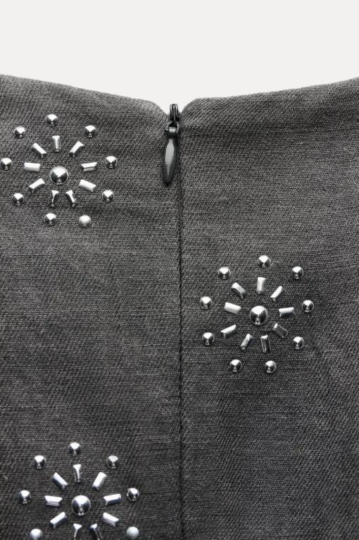 VESTIDO CORTO BRILLOS ZW COLLECTION