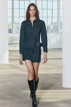 VESTIDO CORTO DENIM ZW COLLECTION