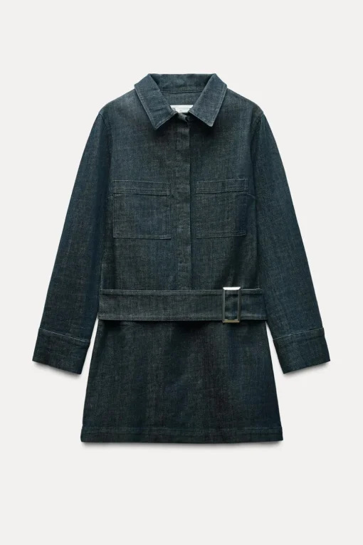 VESTIDO CORTO DENIM ZW COLLECTION