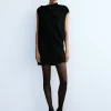 VESTIDO CORTO DRAPEADO