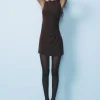 VESTIDO CORTO DRAPEADO